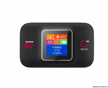 Роутер Olax MF982 4G LTE 3000Mh Black