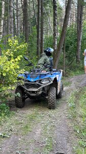 1 час на новом квадроцикле Cforce 500