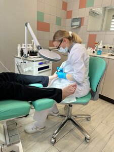 Работа с деформированными ногтями