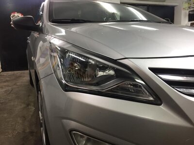 Бронирование капота и бампера у автомобиля