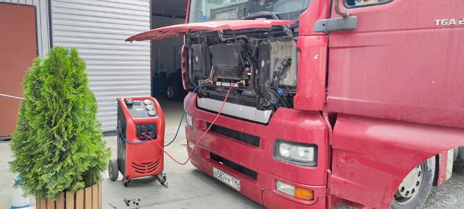 Заправка автокондиционеров