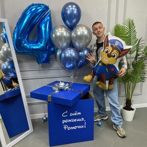 Коробка-сюрприз на 4 года! Щенячий патруль!