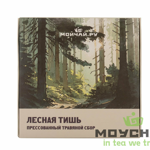 Травяной сбор прессованный "Лесная тишь", 50 г