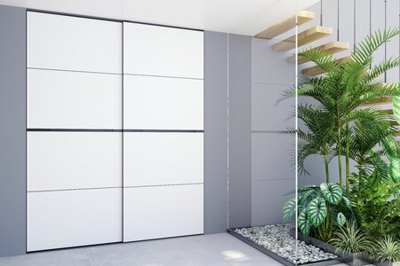 Шкаф-купе NOVA – цвет White base-Bianco (Белый базовый