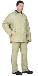 Костюм сварщика зимний брезентовый 00627