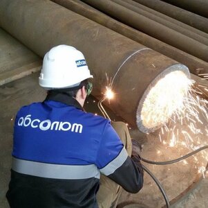 Резка труб газом или абразивным кругом от 30 см!