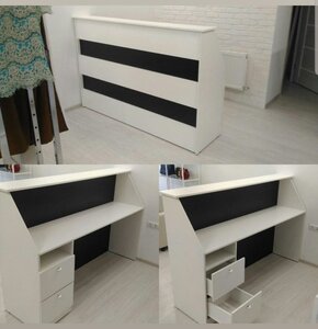 Кассовые боксы и рабочие столы