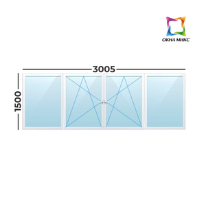 Балконы и лоджии 3005х1500