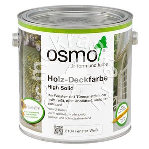 Белая краска для окон и дверей OSMO 2104