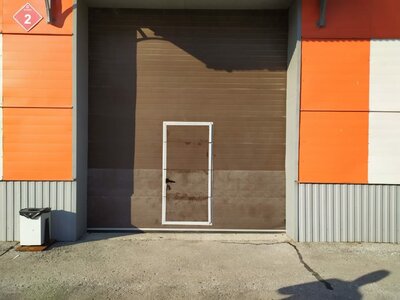 Изготовление калитки в воротах Doorhan