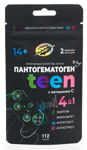 Пантогематоген tenn, для подростков с 14 лет