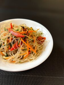 Фунчоза с овощами