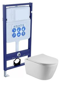 Набор пэк Aquatek Бетта (рама+звук/ прокладка+унитаз+тон