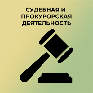 Судебная и прокурорская деятельность - Специалитет