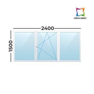 Балконы и лоджии 2400х1500