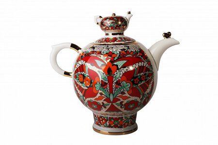 Чайник доливной «Красный петух», 1800 мл
