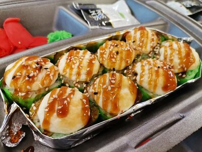 Запеченный ролл Тори Сарада