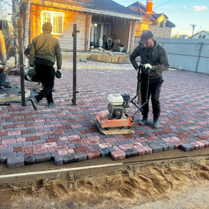 Укладка тротуарной плитки под ключ
