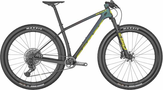 Велосипед Scott Scale RC World Cup AXS (2022) M зелёный 