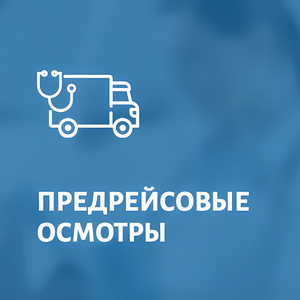 Предрейсовые осмотры