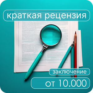 Рецензия судебной экспертизы (краткое заключение)