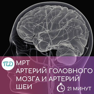 МРТ артерий головного мозга и артерий шеи