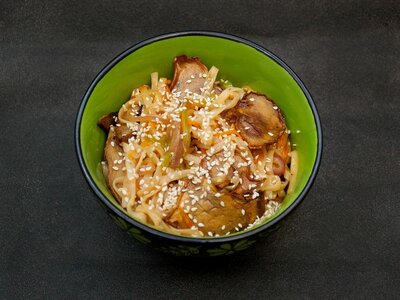 Лапша Вок с овощами
