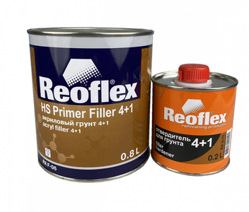 Грунт акриловый Reoflex HS Primer Filler (0,8 л + 0,2 л)