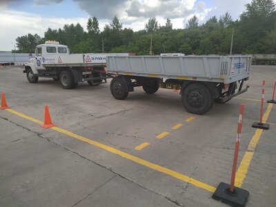 Автопоезд (категории "ВЕ" , "СЕ")