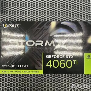 Видеокарта Palit RTX4060Ti StormX 8GB