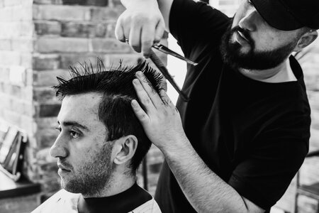 Мужская стрижка "TOP BARBER"