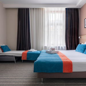 Трехместный номер в отеле 4*