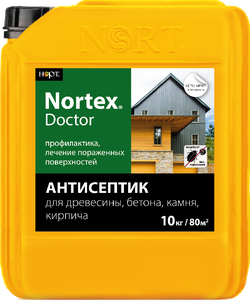 Норт антисептик нортекс-доктор для древесины, бетона