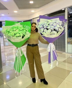 Букеты-гиганты из хризантем за 3490 руб