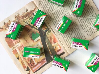 Фотоплёнка Fujifilm, 8 разных по доступной цене!