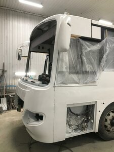 Кузовной ремонт и покраска автобусов