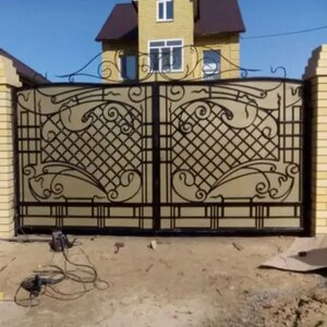 Кованные ворота на заказ