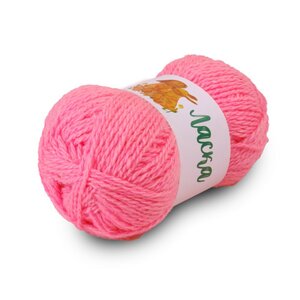 Пряжа Ласка Alpira, 100 г / 250 м, розовый. Комплект, 5 