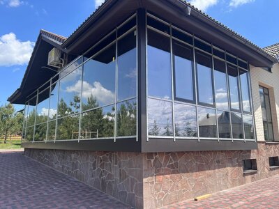 Панорамное остекление любой сложности. ПВХ и алюминий