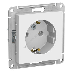 AtlasDesign Бел Розетка 1-ая с/з Schneider Electric