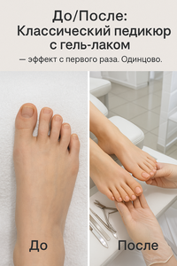 Классический педикюр Одинцово 