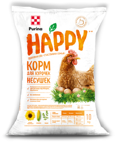 Корм для курочек-несушек «Старт» HAPPY