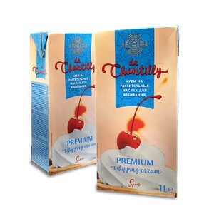 Крем для взбивания 27% "Соблазн de Chantilly", 1 л.
