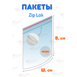 Пакеты Zip Lock