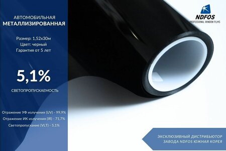 NDFOS PHP Black 05 Pro Series (30м х 1,52м, 45,6 кв.м) 2
