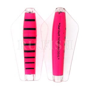Блесна Тасманский дьявол 13.5 гр 55 Pink Panther UV