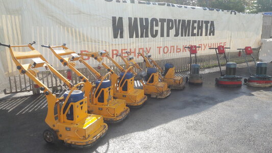 Аренда оборудования для шлифовки бетона