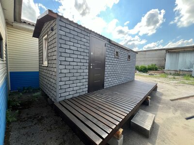 Баня с террасой 