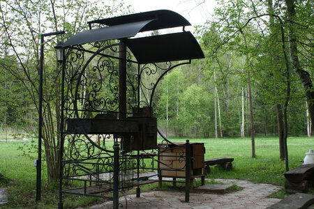 Аренда зоны BBQ с открытой беседкой