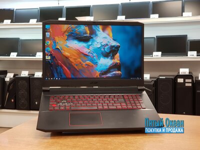 Игровой ноутбук Acer AN517-52-54GZ 17" 120 герц GTX 1650